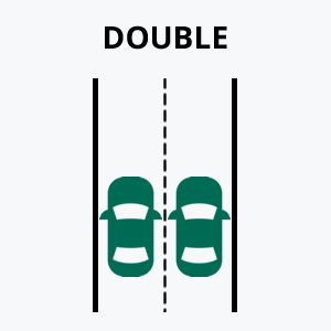 Double Driveway Example Graphic